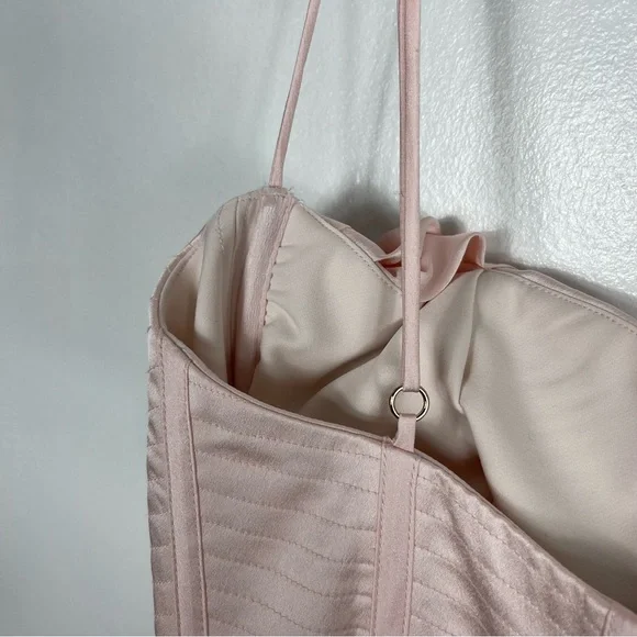House of CB Charmaine Pink Blush Corset Dress